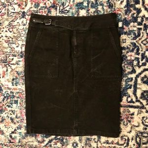 Ralph Lauren Black Denim Skirt